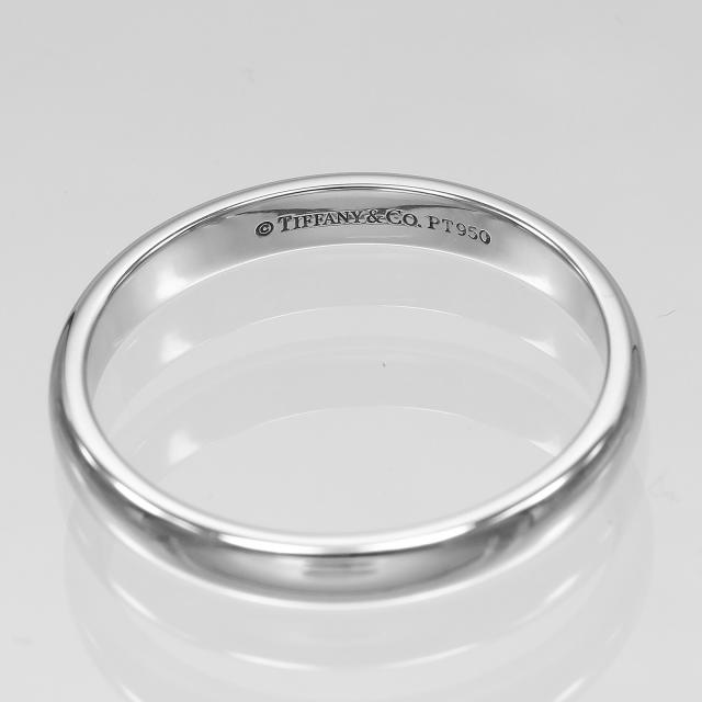 TIFFANY&Co. ティファニー フォーエバー クラシックバンド Pt950プラチナ 18号 リング・指輪_3