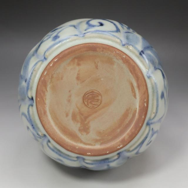 kyoyaki 京焼 手塚充 造 瓢形花生 陶磁器 骨董品 _ 【中古】_6