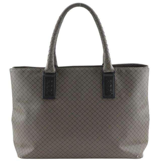 BOTTEGAVENETA ボッテガヴェネタ マルコポーロ PVC グレー トートバッグ ユニセックス