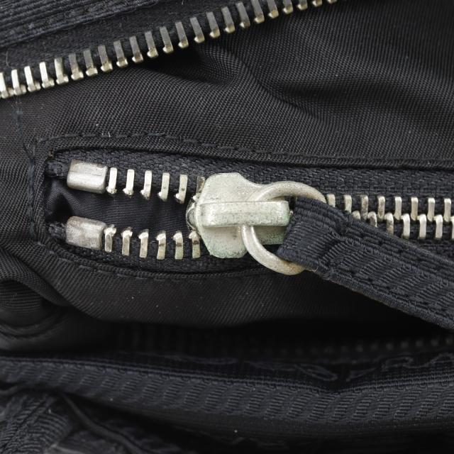 PRADA プラダ ロゴ ナイロン 黒 ハンドバッグ レディース 【中古】_9