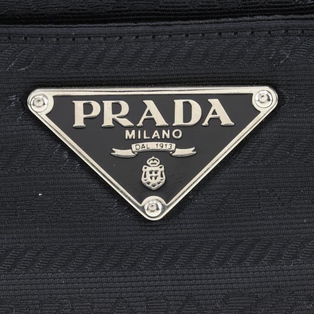 PRADA プラダ ロゴ ナイロン 黒 ハンドバッグ レディース 【中古】_13