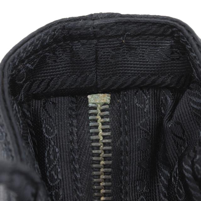 PRADA プラダ ロゴ ナイロン 黒 ハンドバッグ レディース 【中古】_6
