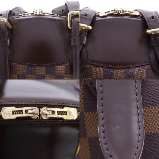 LOUIS VUITTON ルイ・ヴィトン ヴェローナMM N41118 ダミエキャンバス 茶 トートバッグ_9