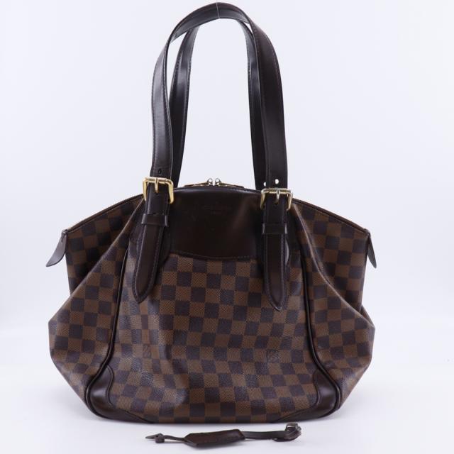 LOUIS VUITTON ルイ・ヴィトン ヴェローナMM N41118 ダミエキャンバス 茶 トートバッグ_16