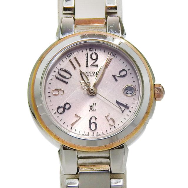 CITIZEN シチズン XC クロスシー エコドライブ H058-T016553 SS シルバー エコドライブ電波時計