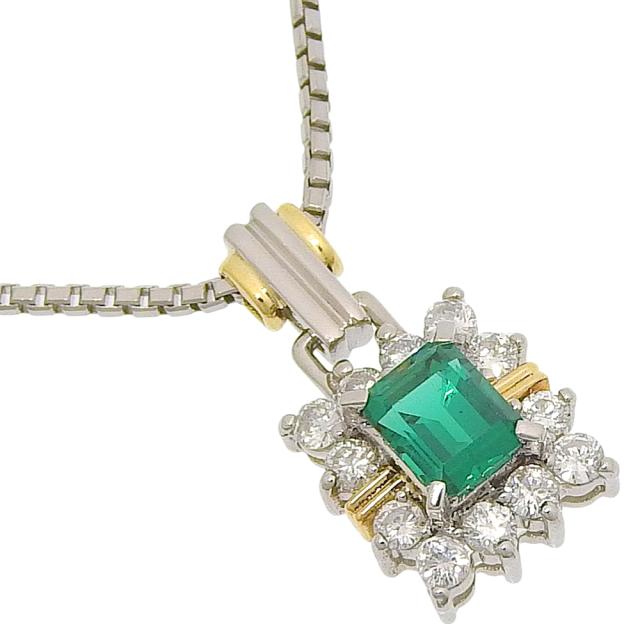 Pt850プラチナ ネックレス 7.15g レディース 【中古】
