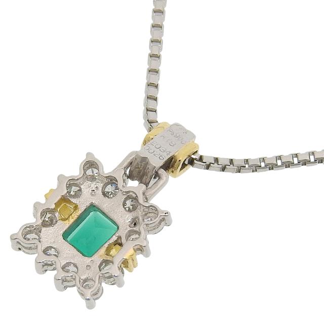 Pt850プラチナ ネックレス 7.15g レディース 【中古】_2