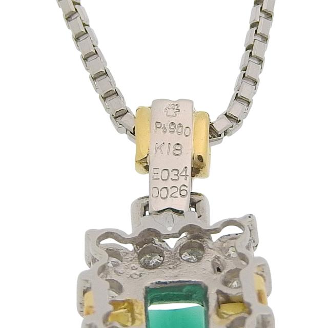 Pt850プラチナ ネックレス 7.15g レディース 【中古】_5