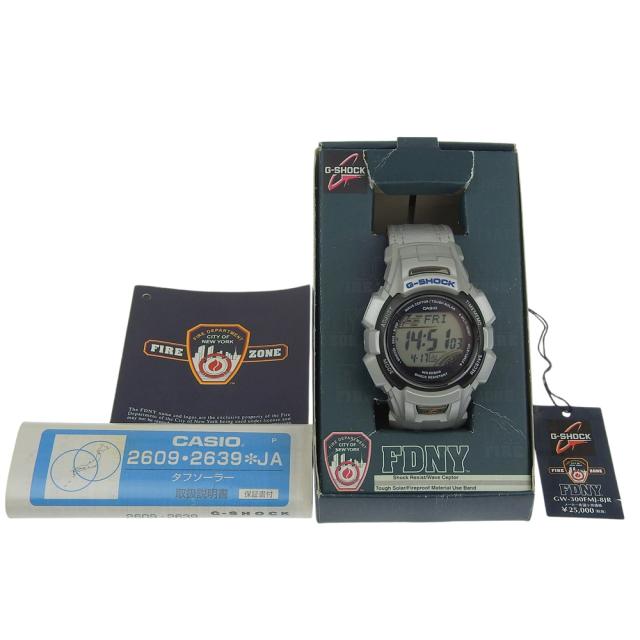 CASIO カシオ G-SHOCK FDNY(Fire Department City of New York) FDNY(Fire Department City of New York) GW-300FMJ-8JR SS_6