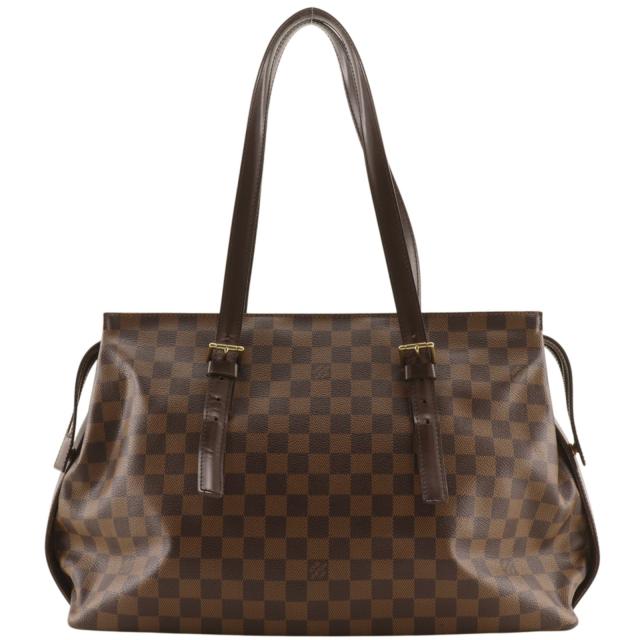 LOUIS VUITTON ルイ・ヴィトン チェルシー N51119 ダミエキャンバス 茶 トートバッグ