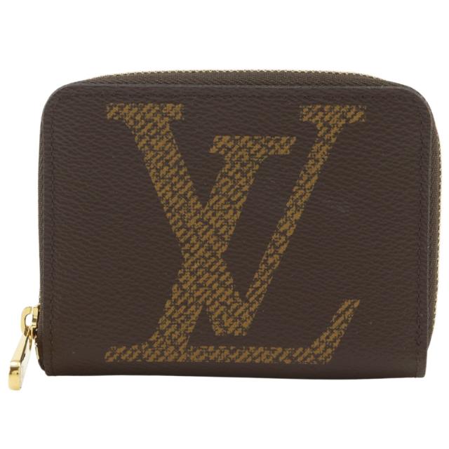 LOUIS VUITTON ルイ・ヴィトン ジッピーコインパース モノグラムジャイアント M69354 PVC 茶