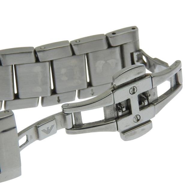 ARMANI エンポリオ・アルマーニ クロノグラフ AR-2435 SS シルバー クオーツ クロノグラフ_6