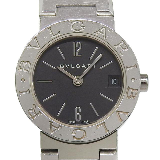 BVLGARI ブルガリ ブルガリブルガリ BB23SSD SS クオーツ アナログ表示 黒文字盤 腕時計