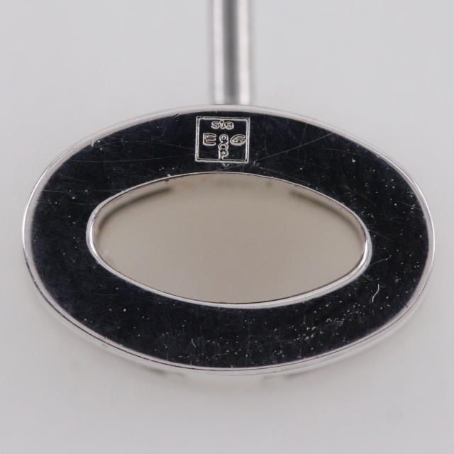 HERMES エルメス ポップアッシュ ミニ 金属製 白 ピアス 3.4g レディース 【中古】_9