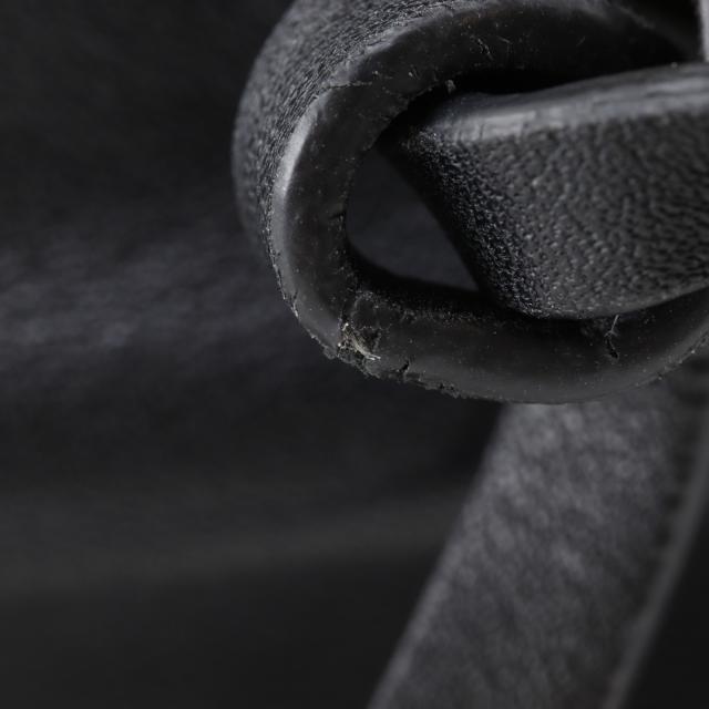 BOTTEGAVENETA ボッテガヴェネタ ミニ ダブルノット カーフ 黒 ハンドバッグ レディース_9