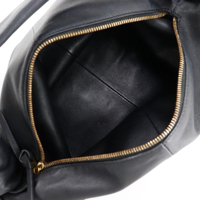 BOTTEGAVENETA ボッテガヴェネタ ミニ ダブルノット カーフ 黒 ハンドバッグ レディース_5