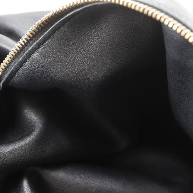 BOTTEGAVENETA ボッテガヴェネタ ミニ ダブルノット カーフ 黒 ハンドバッグ レディース_6