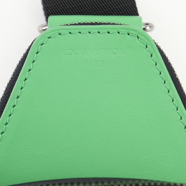 LOUIS VUITTON ルイ・ヴィトン アヴェニュー・スリングバッグPM M25891 バンブーグリーン 黒_13
