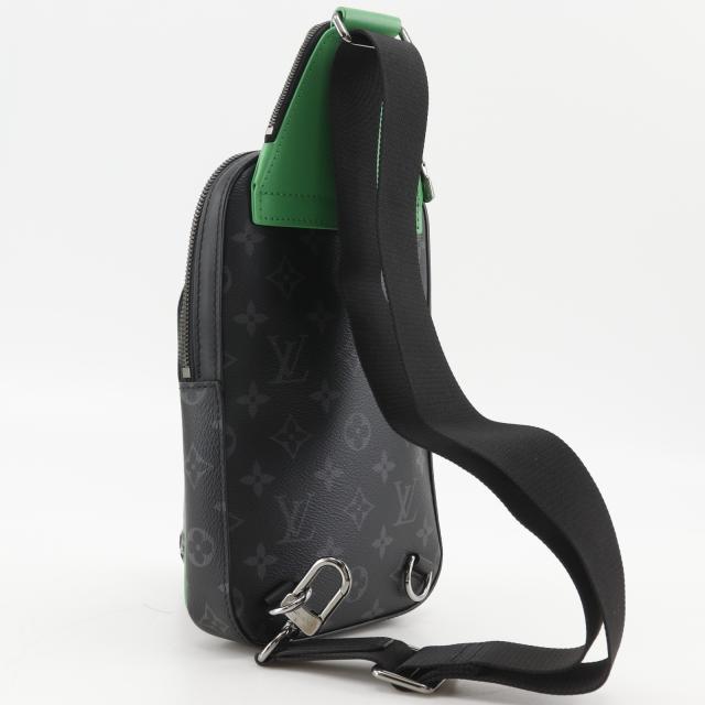 LOUIS VUITTON ルイ・ヴィトン アヴェニュー・スリングバッグPM M25891 バンブーグリーン 黒_2