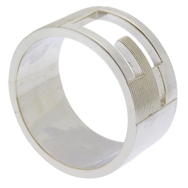 GUCCI グッチ ブランデッドG シルバー925 25.5号 リング・指輪 13.6g メンズ 【中古】_2