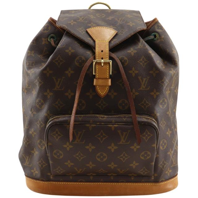 LOUIS VUITTON ルイ・ヴィトン モンスリGM M51135 モノグラムキャンバス 茶 56,880円