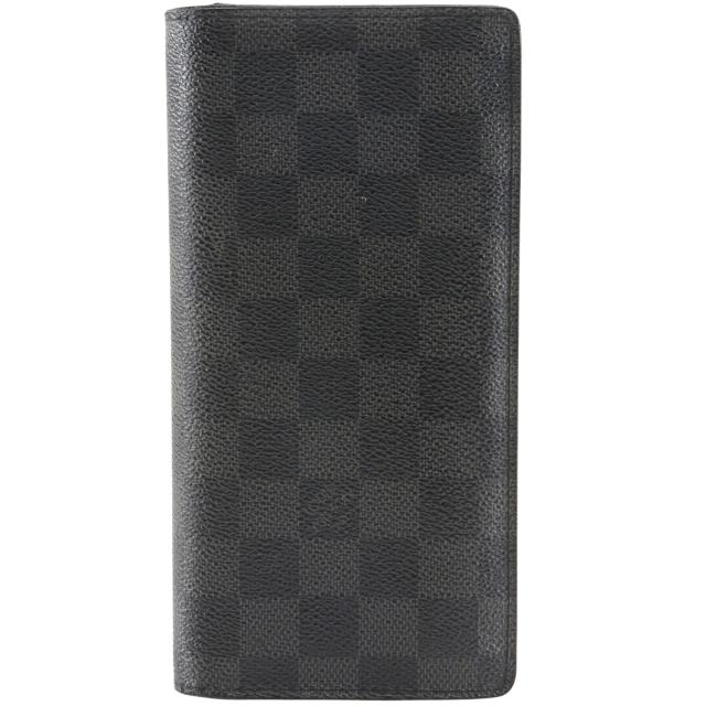 LOUIS VUITTON ルイ・ヴィトン ポルトフォイユブラザ N62665 ダミエグラフィットキャンバス 黒