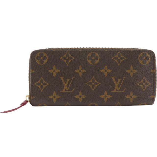 LOUIS VUITTON ルイ・ヴィトン ポルトフォイユクレマンス ラウンドファスナー M60742