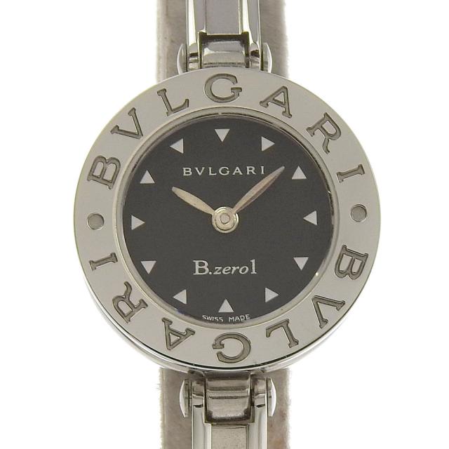 BVLGARI ブルガリ B-zero1 ビーゼロワン BZ22S SS クオーツ アナログ表示 黒文字盤 腕時計