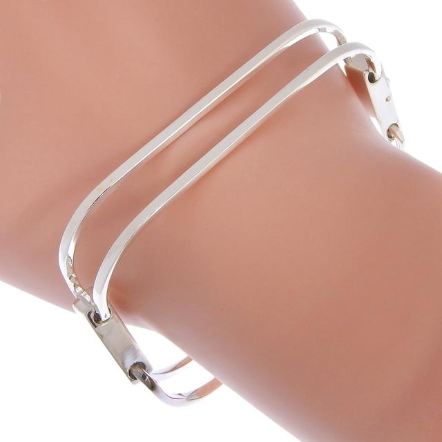 GUCCI グッチ シルバー925 ブレスレット 19.2g ユニセックス 【中古】