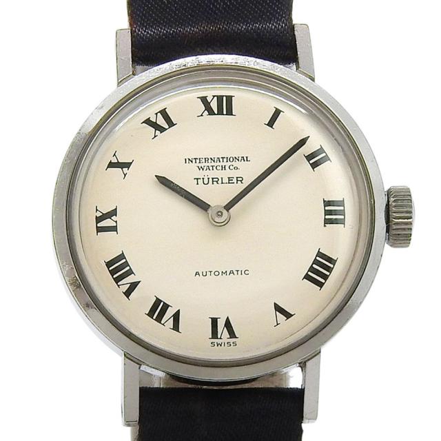 IWC インターナショナルウォッチカンパニー TURLER Wネーム cal.442 ヴィンテージ Cal.442 SS