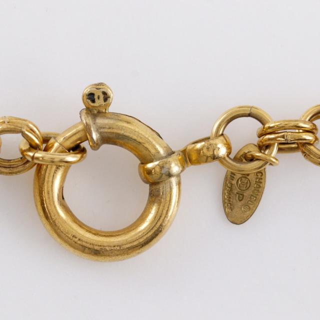 CHANEL シャネル ココマーク ヴィンテージ 金メッキ ネックレス 112g レディース 【中古】_4