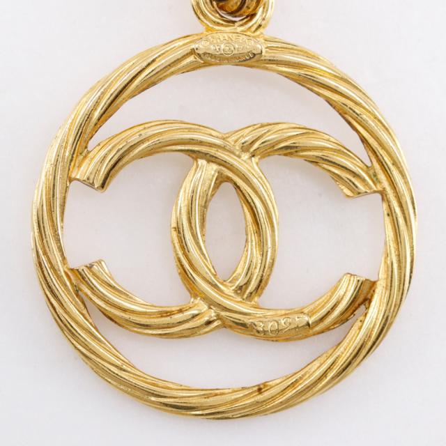 CHANEL シャネル ココマーク ヴィンテージ 金メッキ ネックレス 112g レディース 【中古】_7