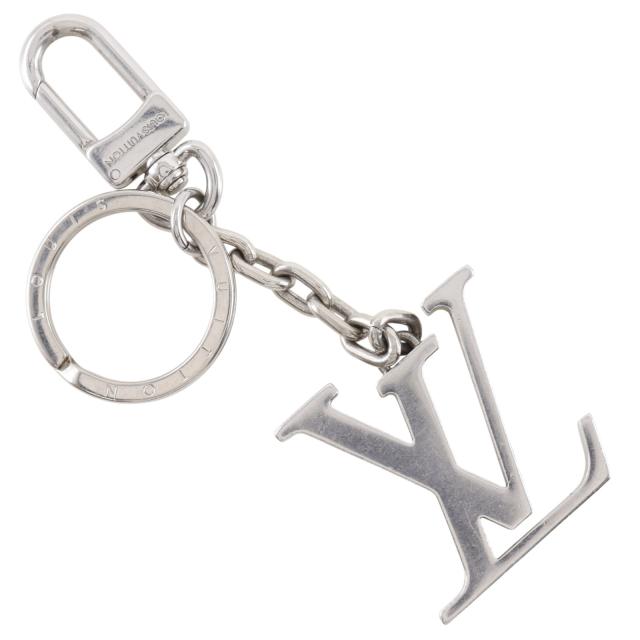LOUIS VUITTON ルイ・ヴィトン ポルトクレ LVイニシャル M01192 金属製 シルバー キーホルダー