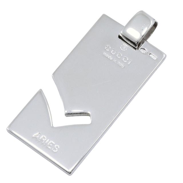 GUCCI グッチ おひつじ座/ARIES シルバー925 ペンダントトップ 12.8g ユニセックス 【中古】