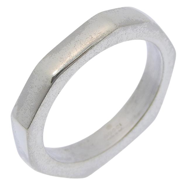 GUCCI グッチ オクタゴン シルバー925 21.5号 リング・指輪 7.5g ユニセックス 【中古】