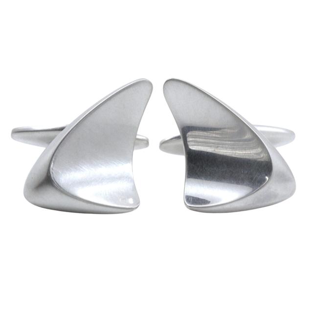Georg Jensen ジョージジェンセン シルバー925 カフス ユニセックス 【中古】