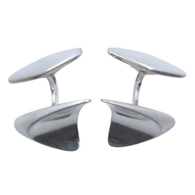 Georg Jensen ジョージジェンセン シルバー925 カフス ユニセックス 【中古】_1