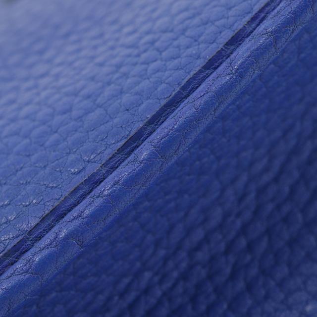 HERMES エルメス エヴリン1 GM エブリン アルデンヌ 青/ゴールド金具 ショルダーバッグ_8