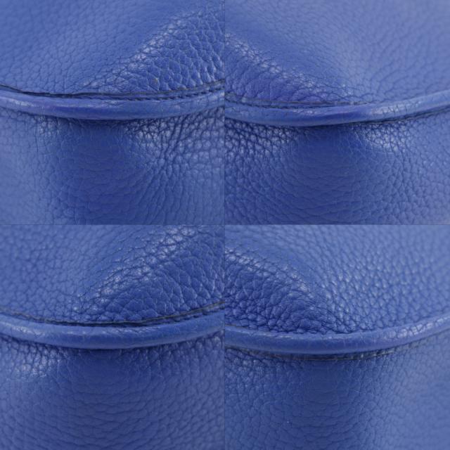 HERMES エルメス エヴリン1 GM エブリン アルデンヌ 青/ゴールド金具 ショルダーバッグ_3