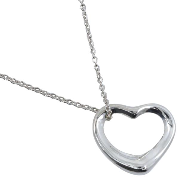 TIFFANY&amp;Co. ティファニー オープンハート エルサ・ペレッティ シルバー925 ネックレス 6.7g