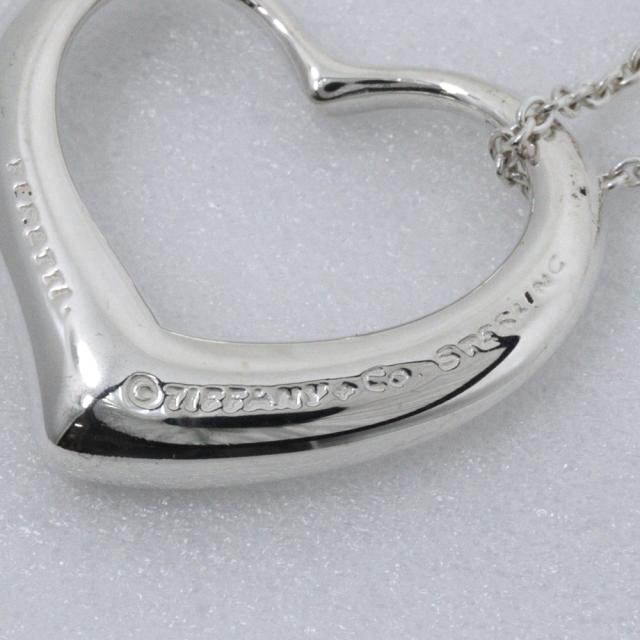 TIFFANY&amp;Co. ティファニー オープンハート エルサペレッティ シルバー925 ネックレス 8.8g_8