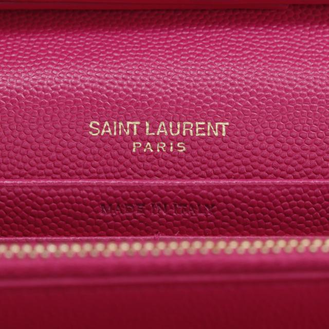 SAINT LAURENT サンローラン チェーンショルダー キルティング レザー