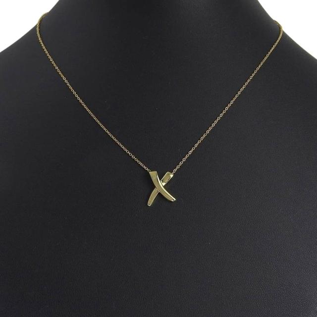 TIFFANY&Co. ティファニー キス パロマピカソ K18イエローゴールド ネックレス 3.4g