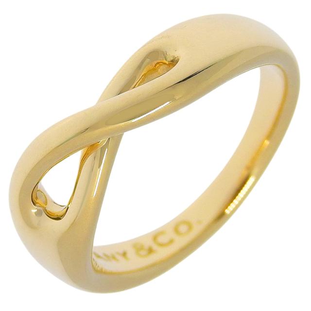 TIFFANY&Co. ティファニー インフィニティ K18イエローゴールド 8号 リング・指輪 5g 86,900円