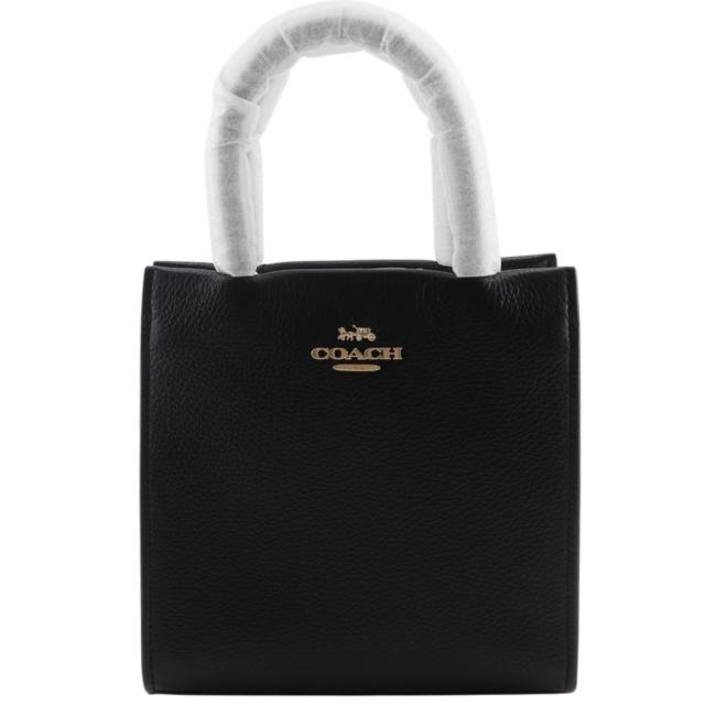 COACH コーチ ミニ キャリー 2WAYショルダー 5692 レザー 黒 ハンドバッグ レディース 22,260円