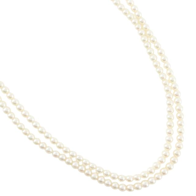 真珠 ロング パール ネックレス 35.1g レディース 【中古】 10,952円