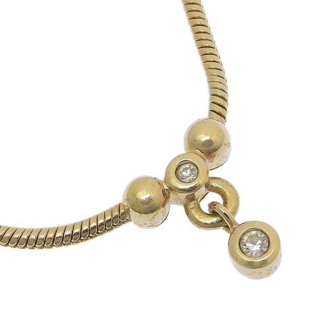 Dior クリスチャンディオール 金メッキ ネックレス 10.6g レディース 【中古】 12,166円