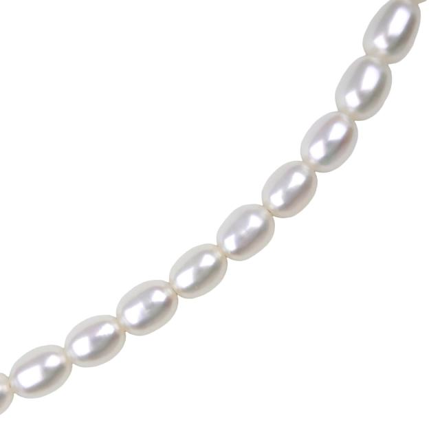 真珠 シルバー ネックレス 9g レディース 【中古】
