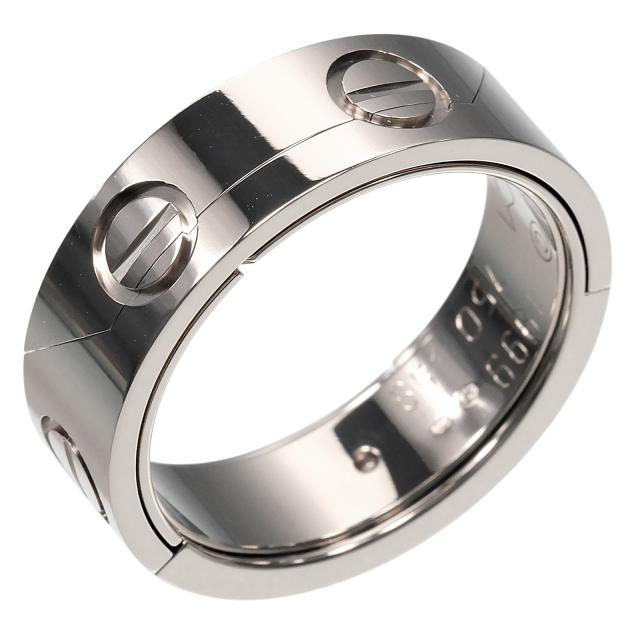 CARTIER カルティエ アストロ ラブ K18ホワイトゴールド 19号 リング・指輪 14.63g メンズ