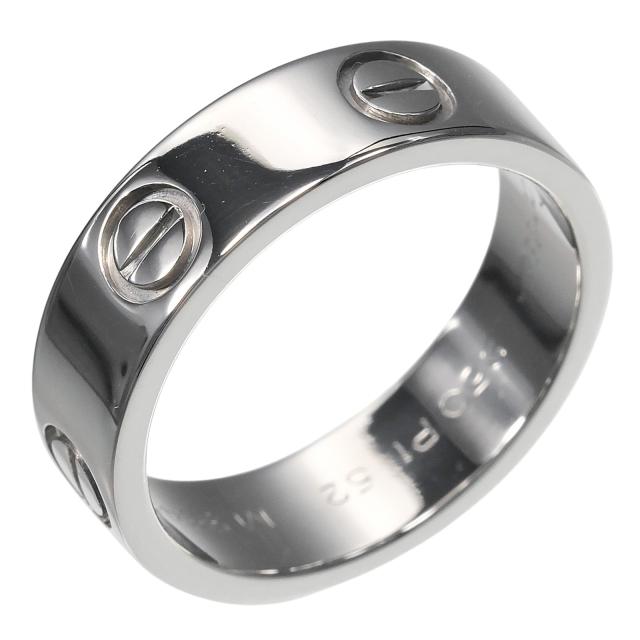 CARTIER カルティエ ラブ Pt950プラチナ 12号 リング・指輪 9.0g レディース 【中古】 114,000円